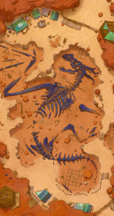 Archaeological Dig Digital Map Pack