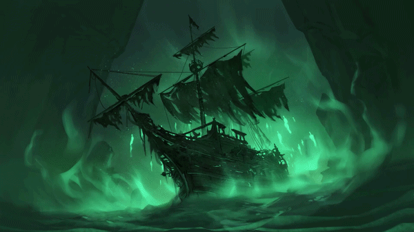 Haunted Ghost Ship Digital Map & Reveal Pack