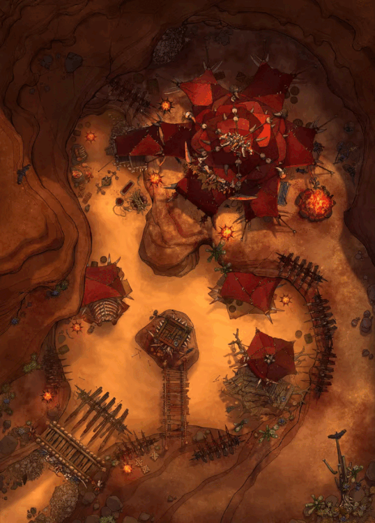 Orc Desert Camp Digital Map Pack